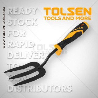 Cây chĩa xới đất làm vườn 320mm Tolsen 57506 - Hàng xuất khẩu Châu Âu dienmayvn
