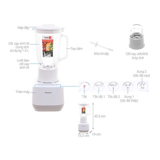 Máy xay sinh tố Panasonic MX-MP5151WRA