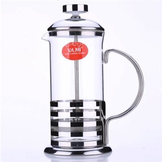 French press tay cầm inox yami 600ml – ym104/ym107-600
