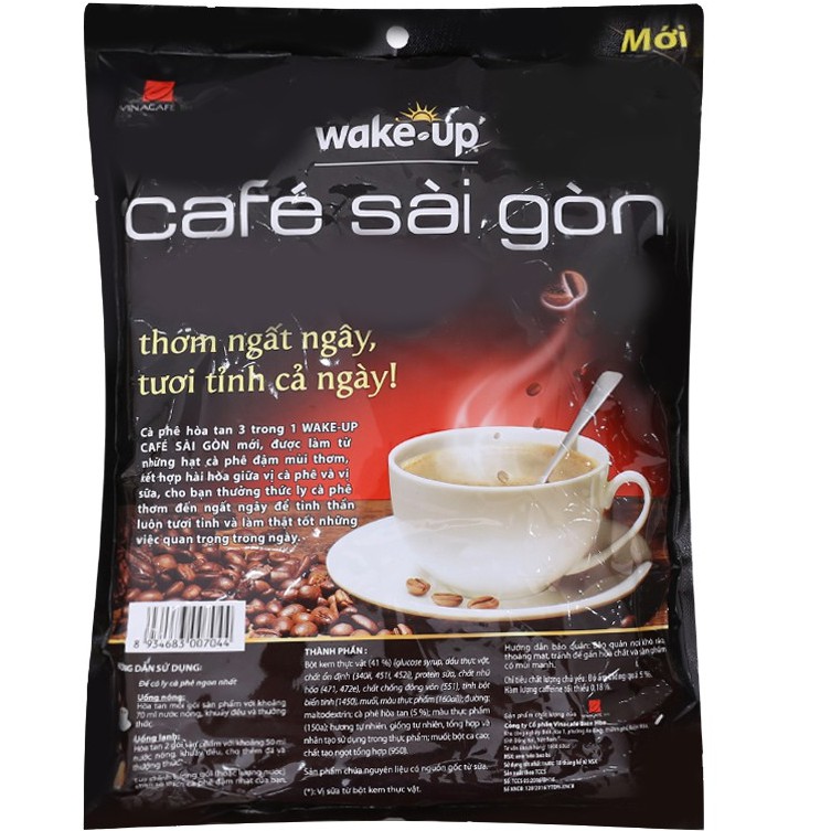 Cà phê sữa Wake Up Café Sài Gòn 456g | BigBuy360 - bigbuy360.vn