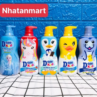 Sữa tắm gội trẻ em Dnee kids nội địa Thái Lan Bubble bath 400ml