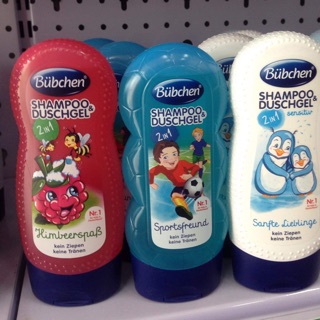 SỮA TẮM GỘI BUBCHEN CHO BÉ 230ML