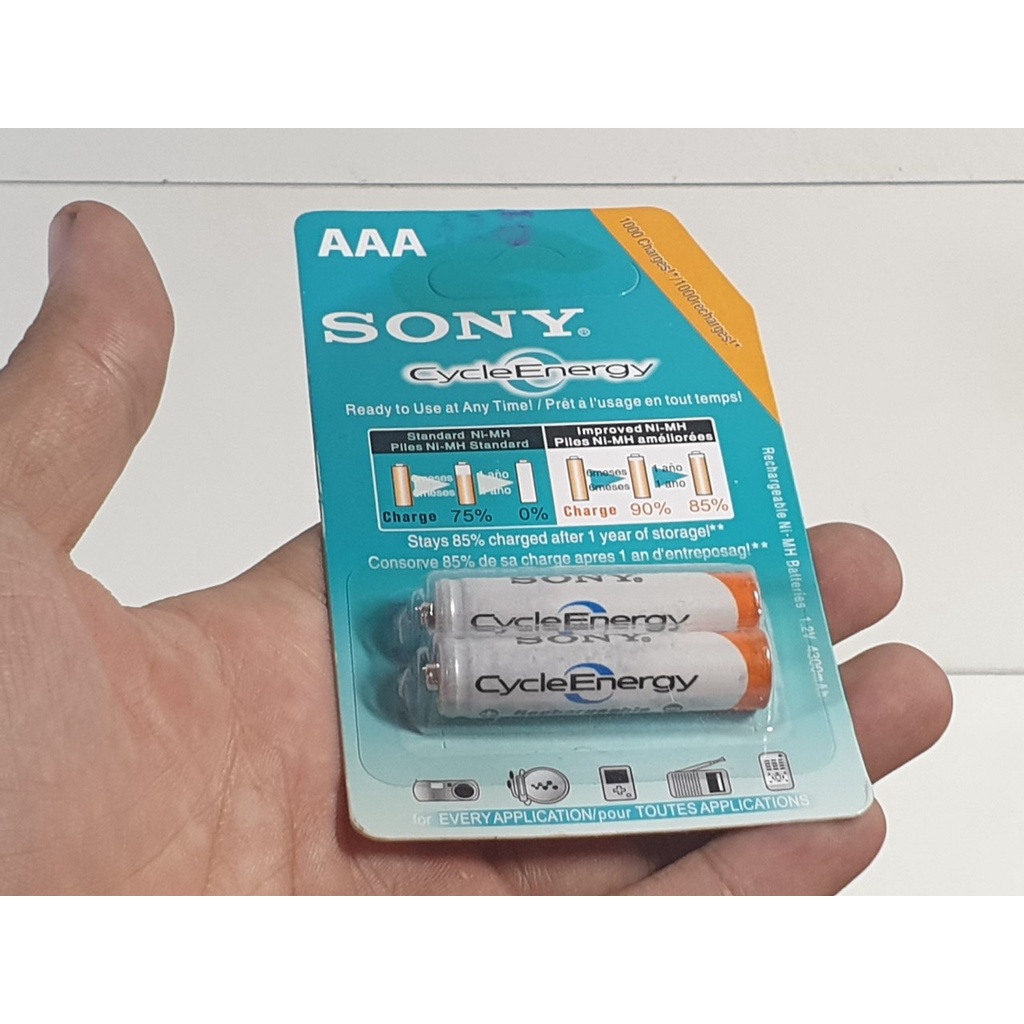 Pin Sạc AA/ AAA Sony Dung Lượng 4600mAh/4300mAh Vỉ 2 Viên - Điện nước gia dụng Hoàng Kim