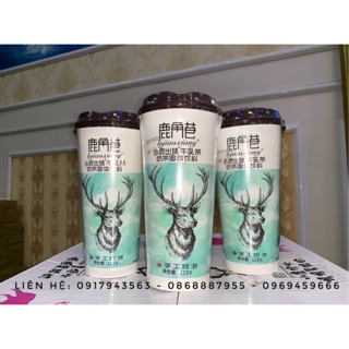 Sỉ 1 thùng trà sữa đậu đỏ đường đen The Alley 20 hộp/thùng