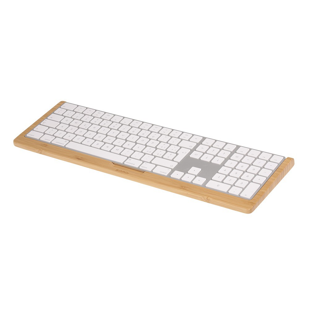 Khay gắn bàn phím máy tính Apple bằng gỗ tre độc đáo hiệu A&D SAMDI SD-006Wa-3