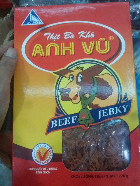 Bò khô Anh Vũ Quảng Ngãi