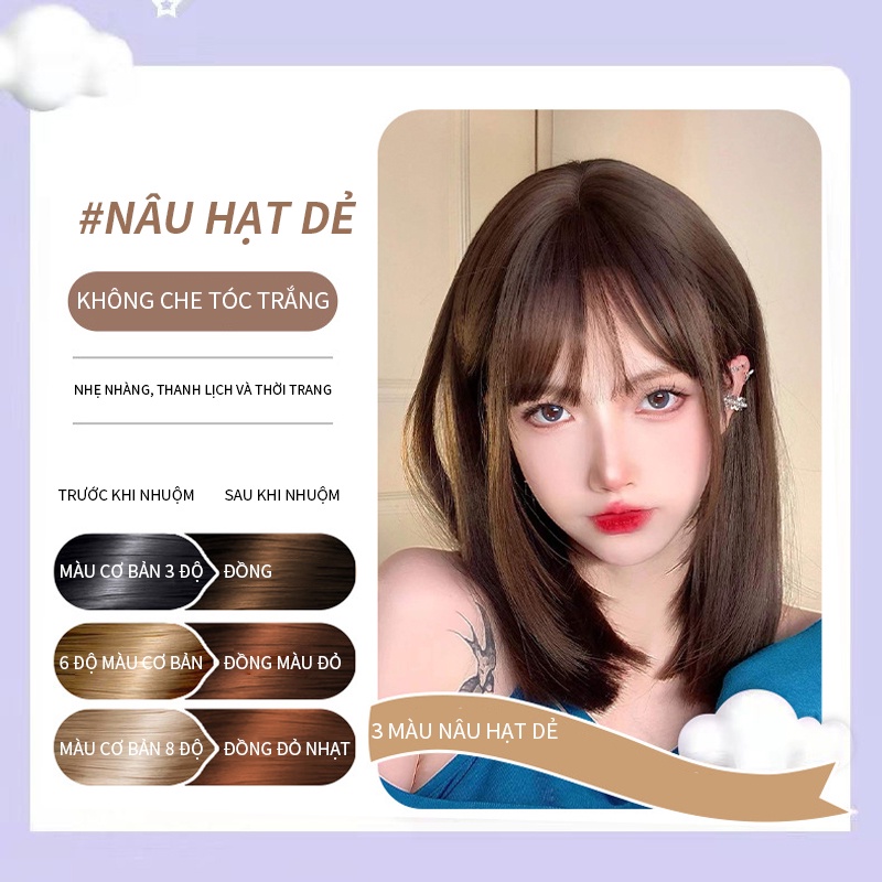 thuốc nhuộm tóc blackpink phúc bồn tử-Bộ nhuộm tóc miễn phí-URBRFL