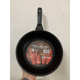 Chảo CD inox 3 đáy Five Star FSC22001 (22cm) - dùng được bếp từ
