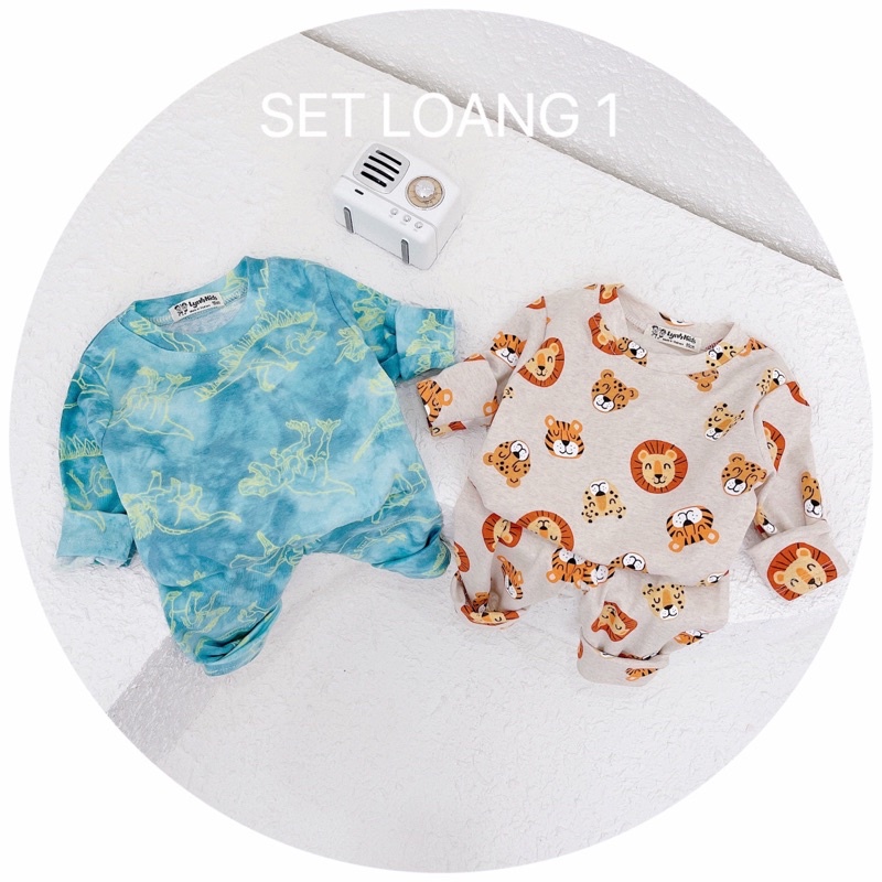 ❌XẢ HÀNG❌ SET 2 BỘ LOANG BÉ TRAI SIÊU ĐẸP