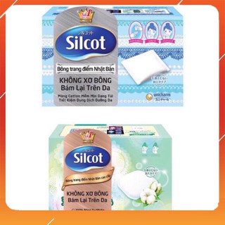 Bông tẩy trang Silcot Nhật Bản 82 miếng và 66 miếng
