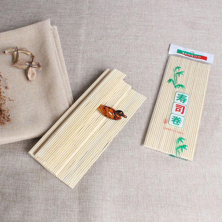 Mành Gỗ Cuộn Sushi,  Kimbap - Bamboo Sushi Mat