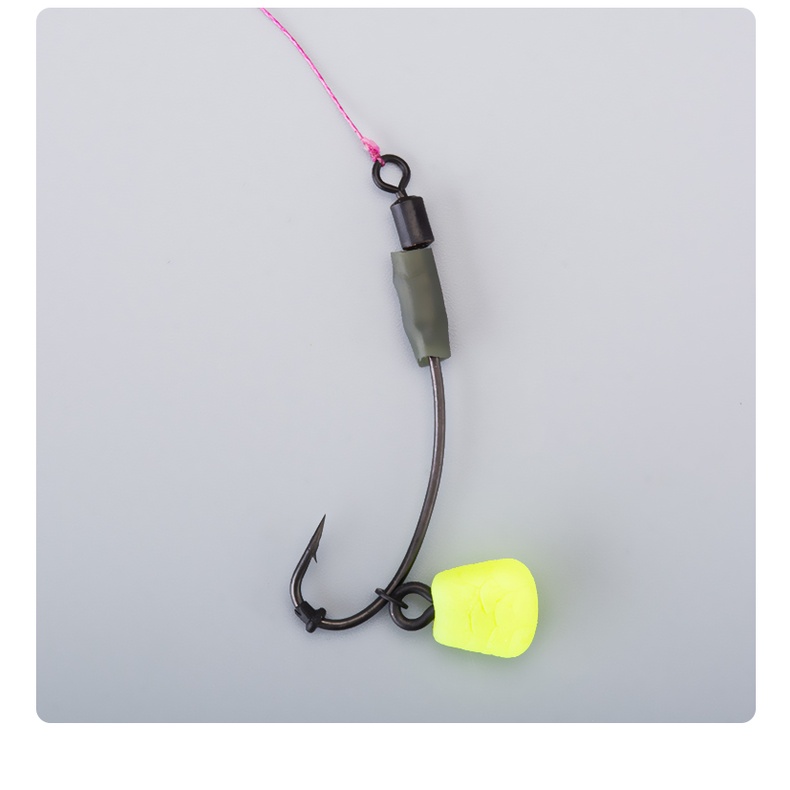 Móc câu cá CARPKING KINGDOM thiết kế dạng cong từ thép carbon cao cấp