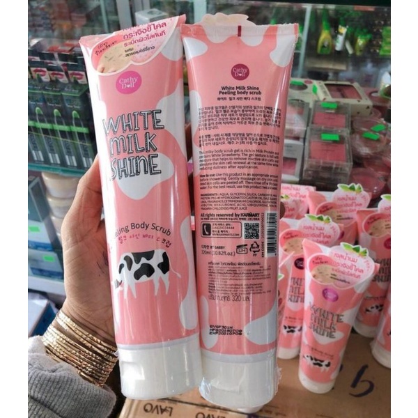 Tẩy Tế Bào Chết Sữa Bò Cathy Doll White Milk Shine Peeling Body Scrub