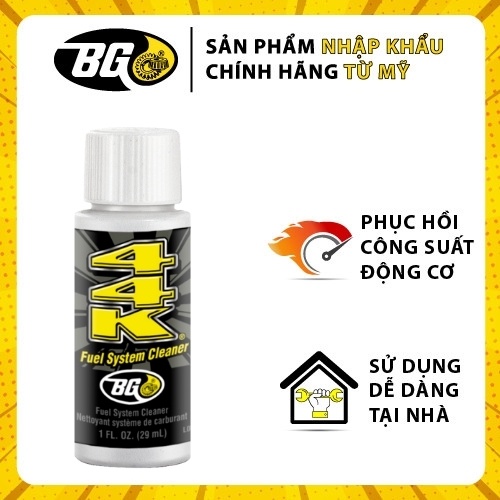 Dung Dịch Súc Rửa Kim Phun Buồng Đốt BG 44K 30ml