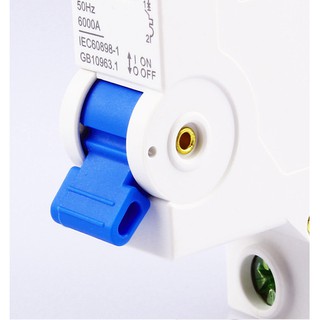 Cầu dao MCB Chint NXB-63 - 16A 6KA 1P