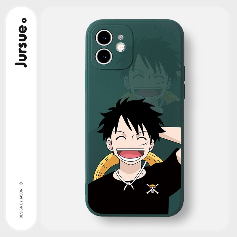 Ốp lưng JURSUE mềm hoạt hình dễ thương đẹp cho iPhone 13 12 11 Pro Max SE 2020 X XR XS ip 8 7 6 6S Plus kute Y265