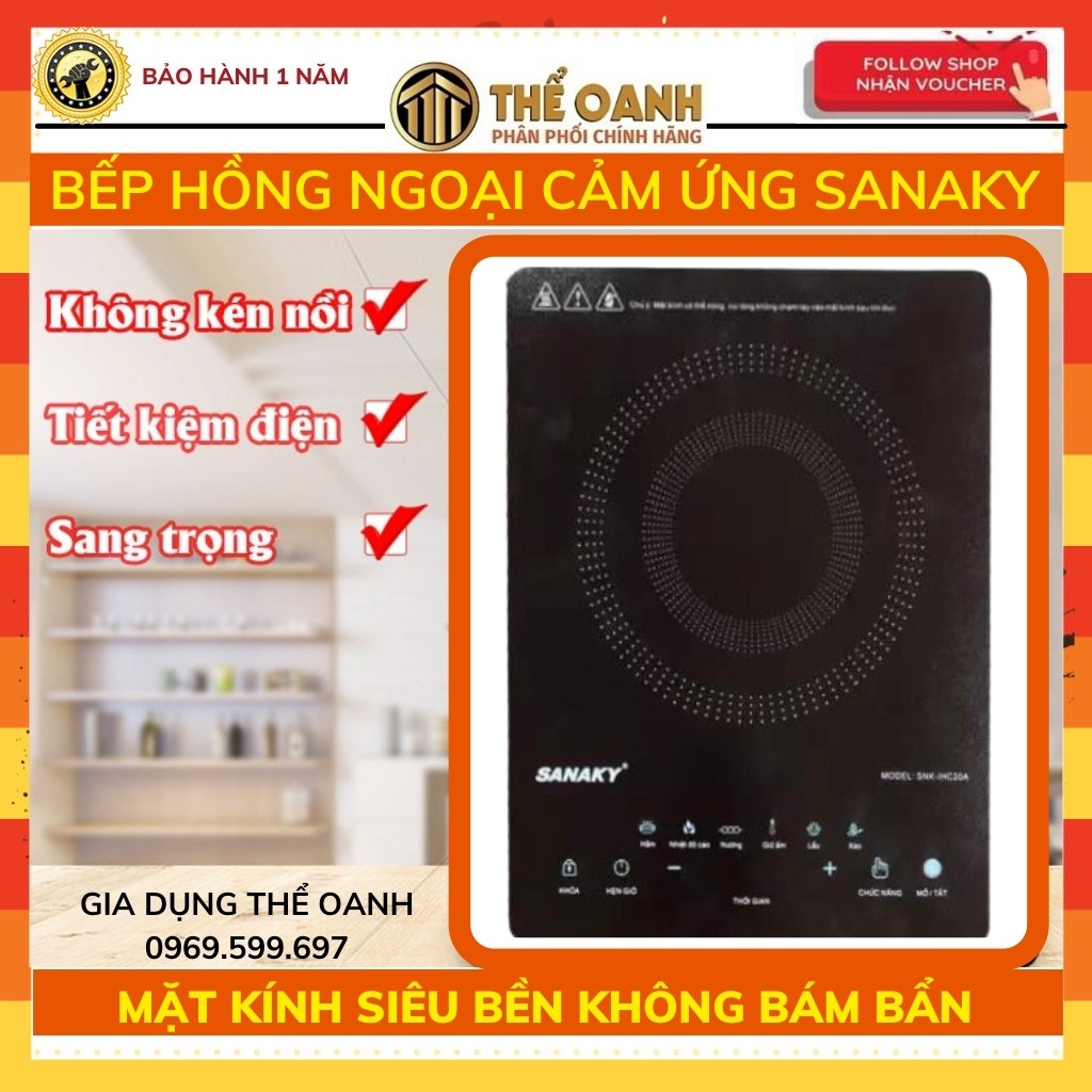 Bếp Hồng Ngoại Sanaky SNK-IHC20A