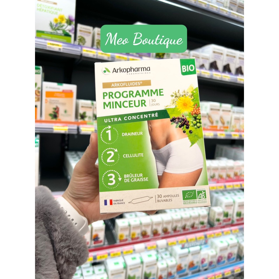 Giảm cân Arkopharma_Programme_Minceur 30 ống (10mlx30)
