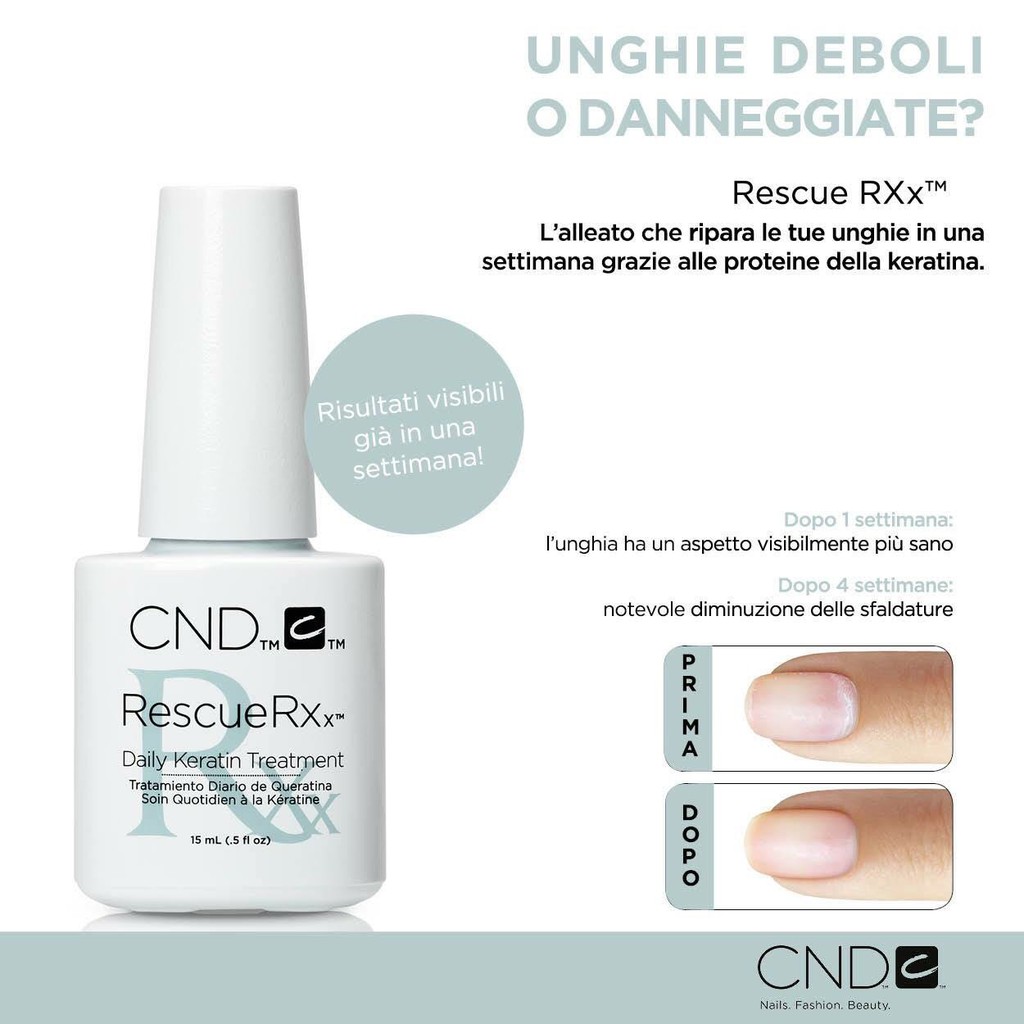 Dưỡng Phục Hồi Móng CND (RescueRXx) 3.7ml