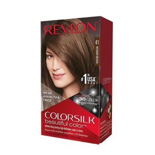 🍀🍀thuốc nhuộm revlon 3d colorsilk số 41 - nâu vừa