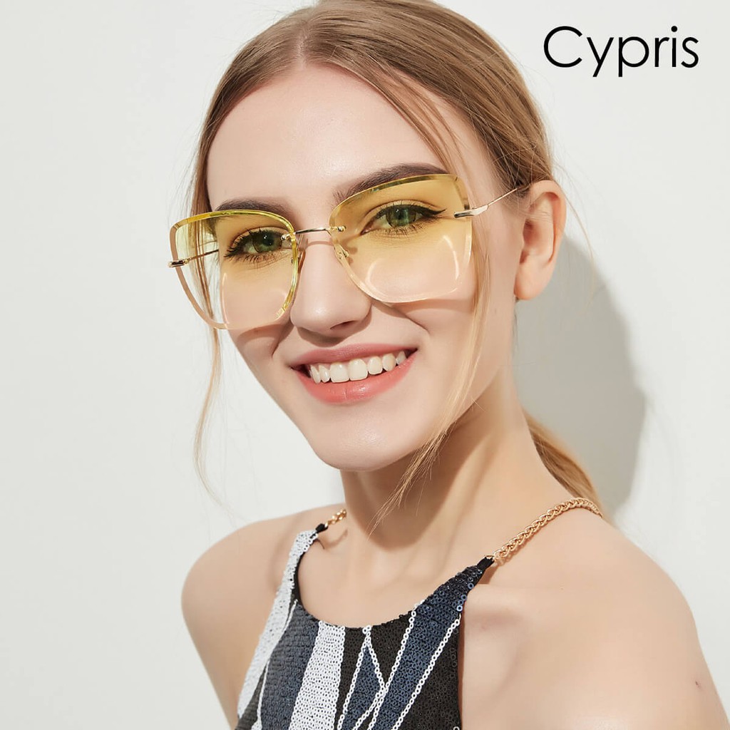 Kính Mắt Thời Trang Nữ Không Viền Golden Cypris X | BigBuy360 - bigbuy360.vn