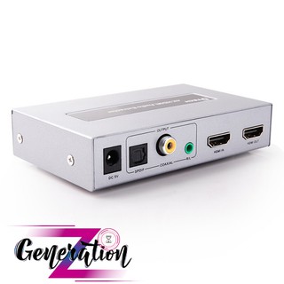 Bộ chuyển hdmi ra hdmi + audio 4k dtech