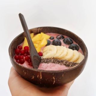Bát gáo dừa/ Chén gáo dừa mài nhẵn