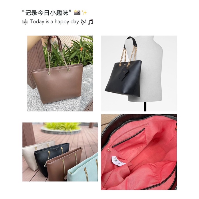 - Túi tote công sở vừa laptop 15inch  Aldio Ailiddaa tote bag--tone màu classic