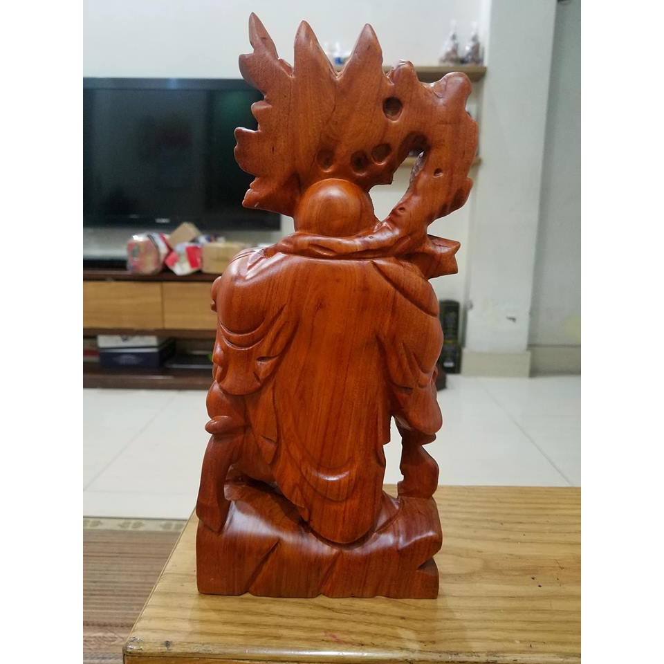 Tượng phật di lặc cao 30 gỗ hương