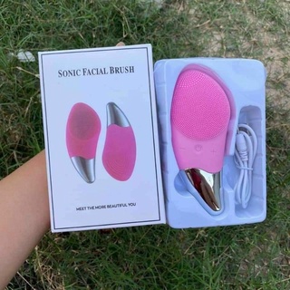 Máy rửa mặt SONIC FACIAL BRUSH , rửa sạch sâu từng lỗ chân lông