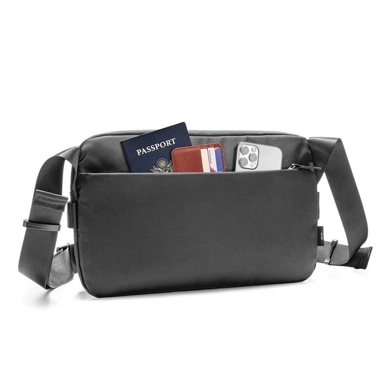 TÚI ĐEO CHÉO TOMTOC (USA) URBAN CODURA SLING BAG TRAVEL &amp; WORK 11-INCH H02-B04D01