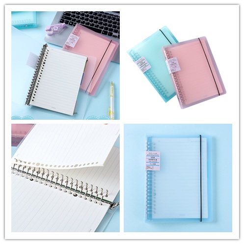 Set 60 Tờ Giấy A5 B5 Trong Suốt Nhiều Màu Thay Thế Cho Sổ Tay