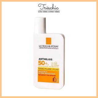 Kem chống nắng dạng sữa lỏng nhẹ không nhờn rít La Roche-Posay Anthelios Shaka Fluid SPF 50+ 50ml