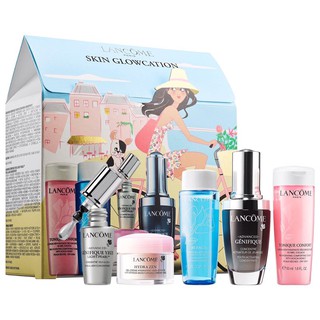 [Lancome, bill Mỹ] SET DƯỠNG DA LANCOME SKIN GLOWCATIẺUM GỒM FULLSIZE SERUM LANCOME ADVANCED GENIFIQUE ANTI AGING