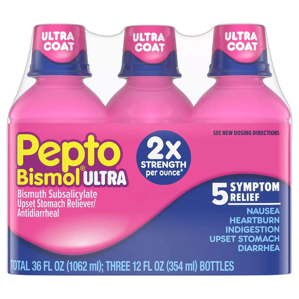 Set Siro Pepto Bismol Ultra 1062ml