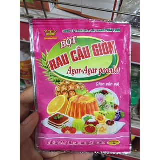 Bột rau câu con cá dẻo