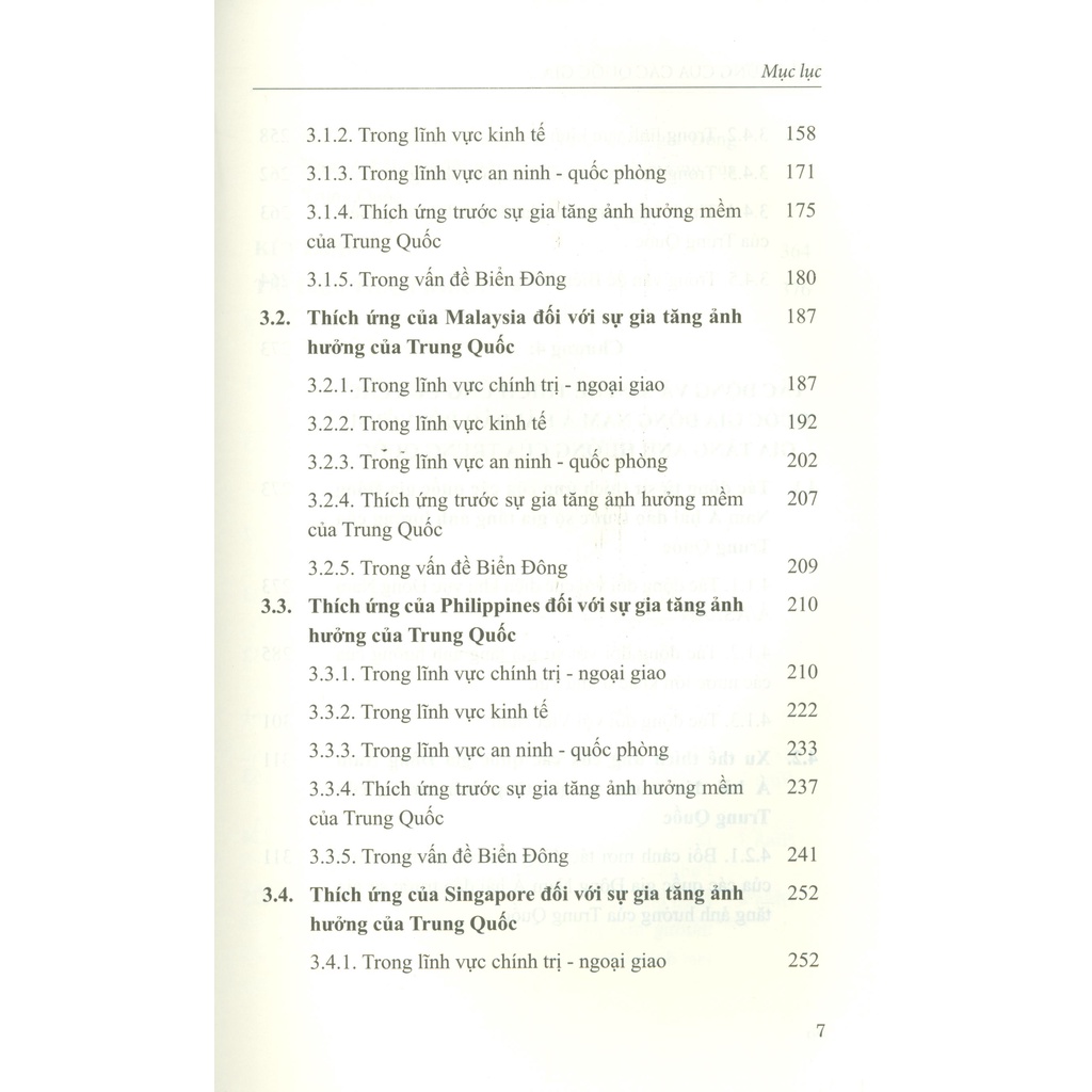 Sách - Thích Ứng Của Các Quốc Gia Đông Nam Á Hải Đảo Trước Sự Gia Tăng Ảnh Hưởng Của Trung Quốc Từ Sau Đại Hội XIX...