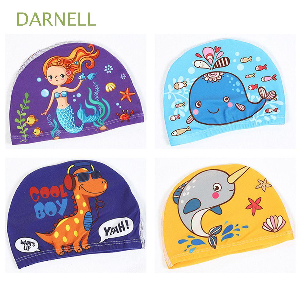 Mũ Bơi Turban Hình Động Vật Hoạt Hình Dễ Thương Cho Bé