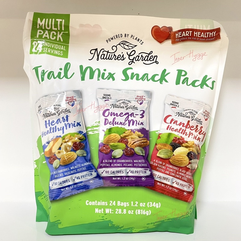 Hạt trail mix Nature’s Garden (Mỹ đi air)