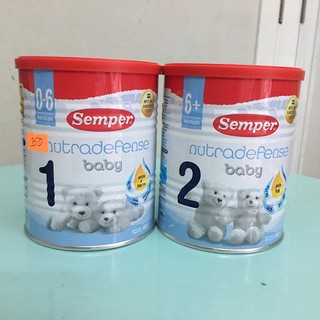 Sữa SEMPER NGA BAYBY  đủ số 1, số 2 lon 400g