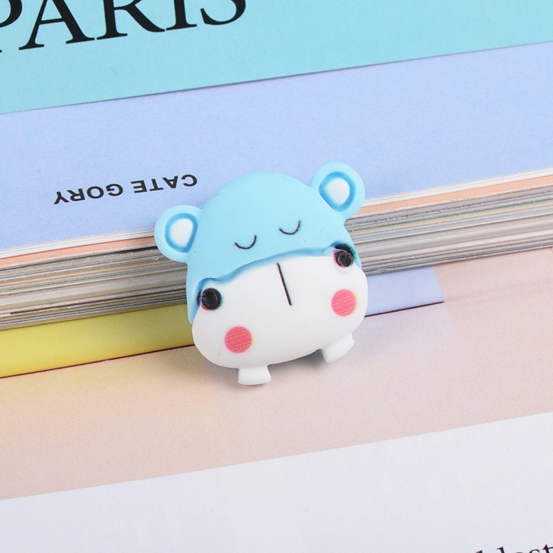 Mô hình 05 Mặt con thú ngộ nghĩnh dùng làm đồ thủ công trang trí handmade Charm SLime