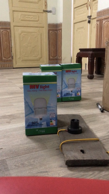 Bóng Trụ LED 65W Đui E27 Siêu sáng, tiết kiệm điện