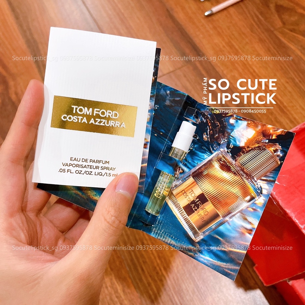 Vial Nước Hoa Tom Ford Costa Azzurra Eau De Parfum EDP 1.5ml