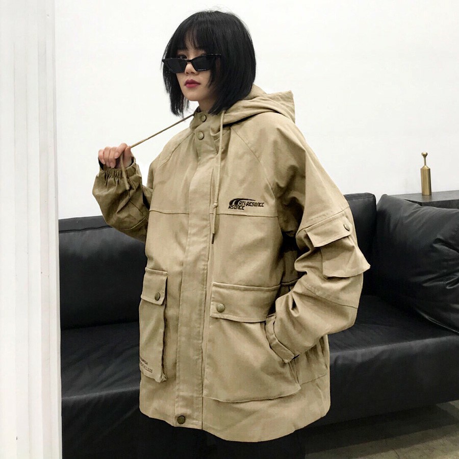 ÁO KHOÁC KAKI, ÁO KAKI UNISEX NAM NỮ