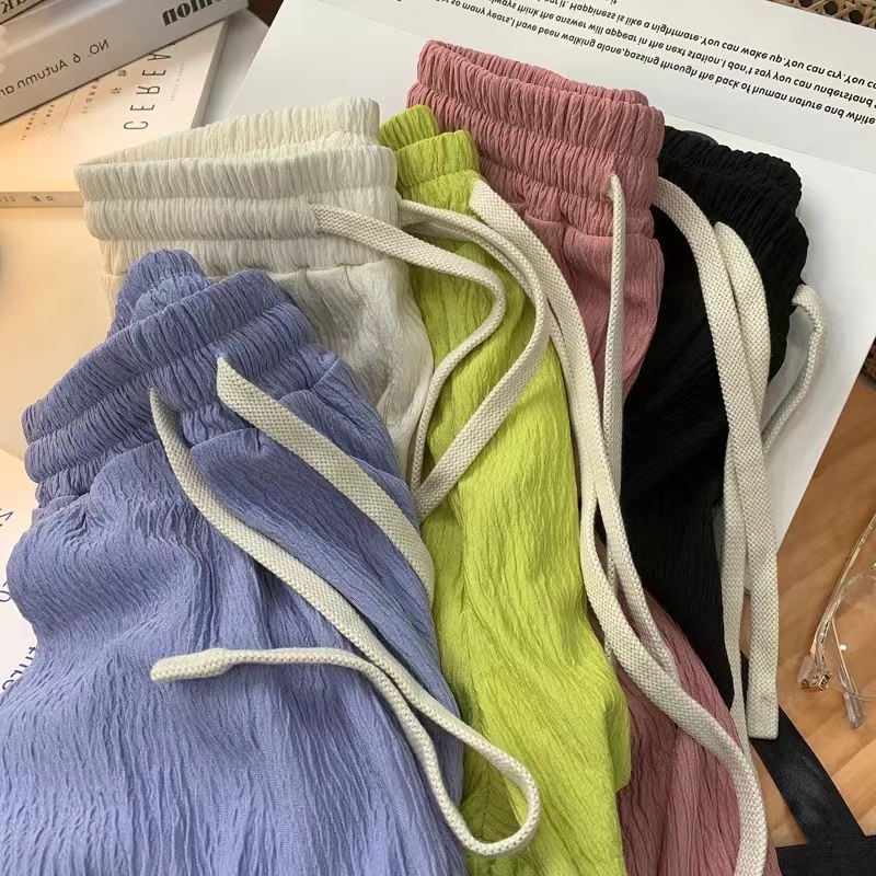 Quần Dài Nữ Ống Rộng Lưng Cao Thời Trang Hàn Quốc Xinh Xắn