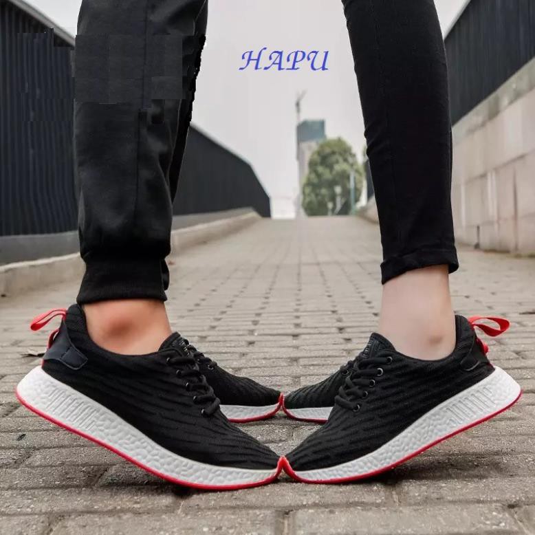 Giày sneaker nam nữ cặp đôi siêu đẹp newnmd (đen, trắng) [Hàng Bao Xịn]