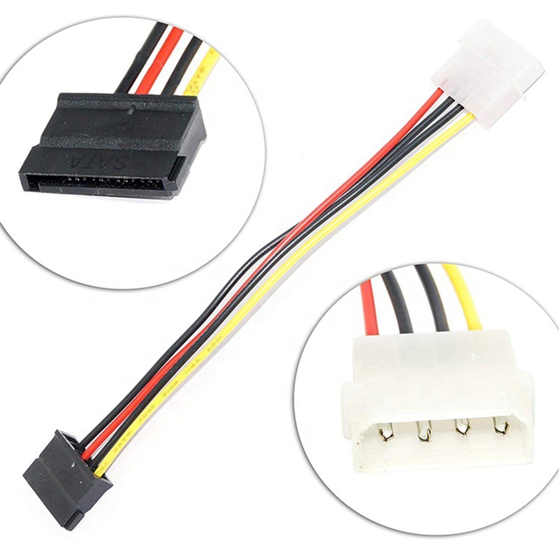 Dây Cáp Chuyển Đổi Nguồn IDE 4Pin Sang Sata Cho Ổ Cứng