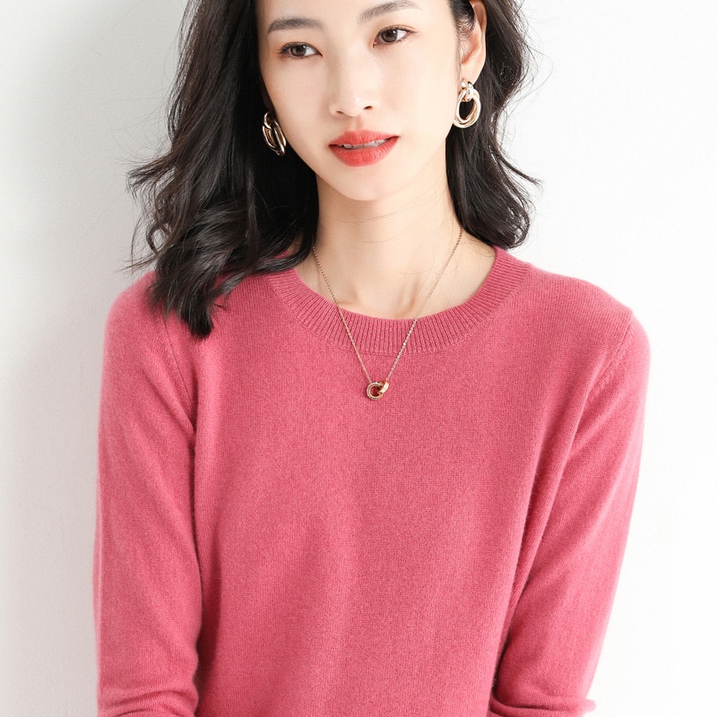 Áo Sweater Nữ Tay Dài Cổ Tròn