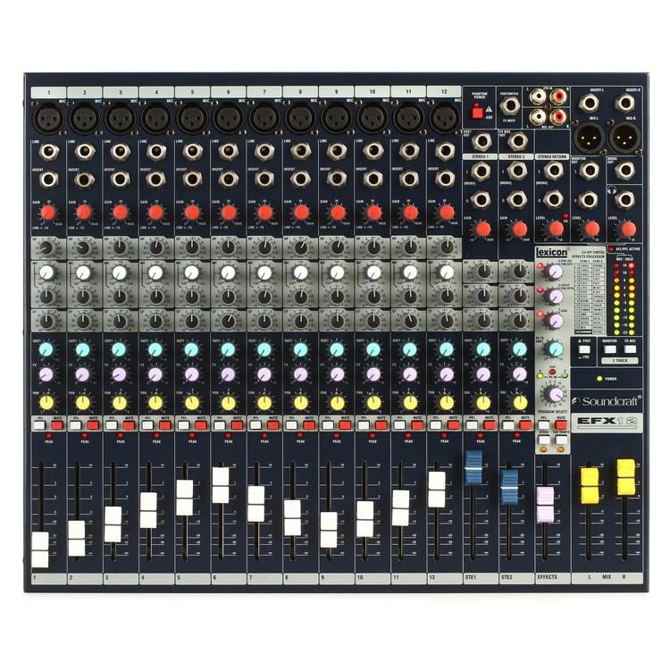 Mixer Soundcraft EFX12