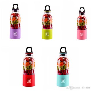 Máy xay sinh tố, máy say sinh tố cầm tay mini sạc tích điện 4 lưỡi BINGO JUICER CUP 500Ml, bảo hành 12 tháng